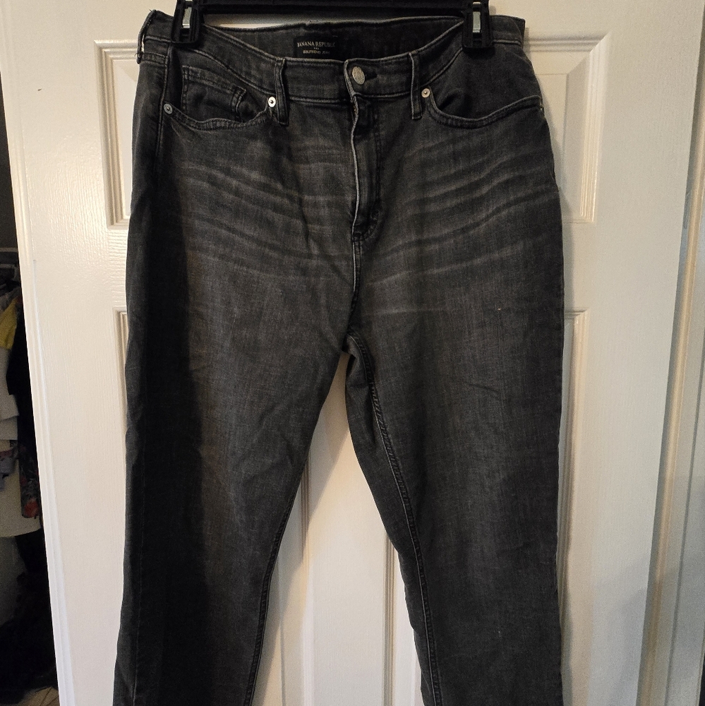 Light wash black jean